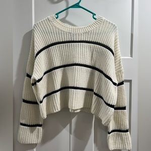 Size XS cropped sweater.